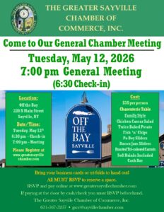 Chamber General Meeting Off the Bay