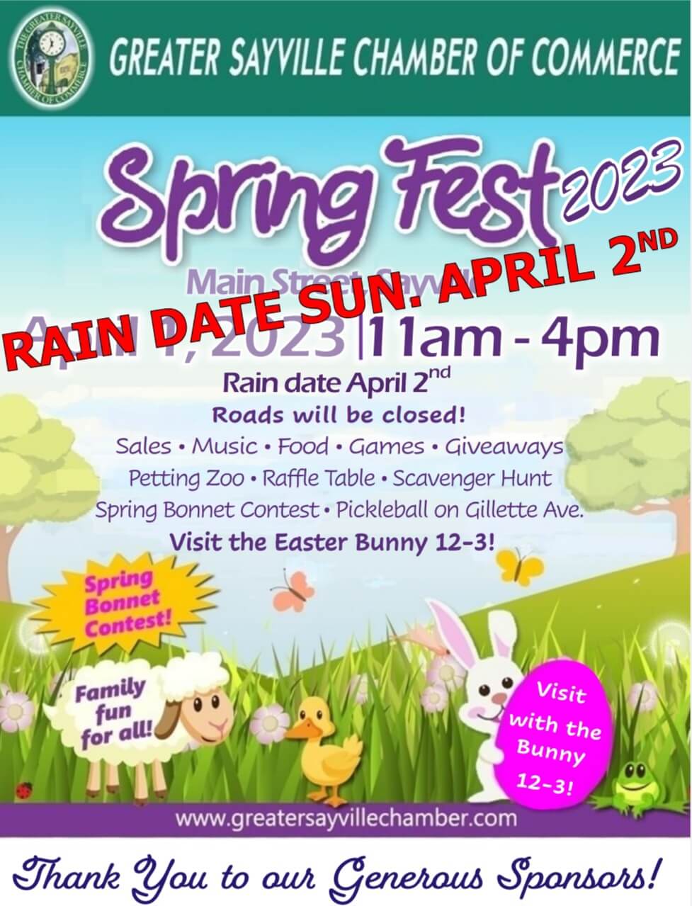 Springfest 2023 The Greater Sayville Chamber of Commerce, Inc.