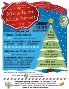 Miracle on Main 2025 flyer