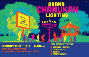 Grand Chanukah Lighting 2025 Flyer