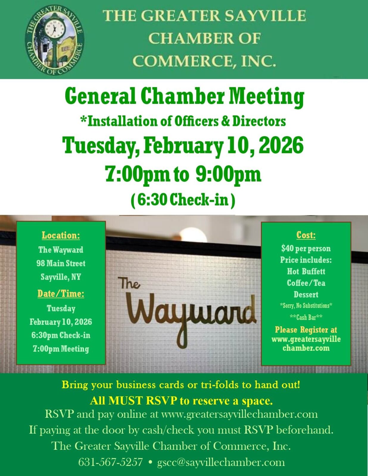 February General Meeting 2026